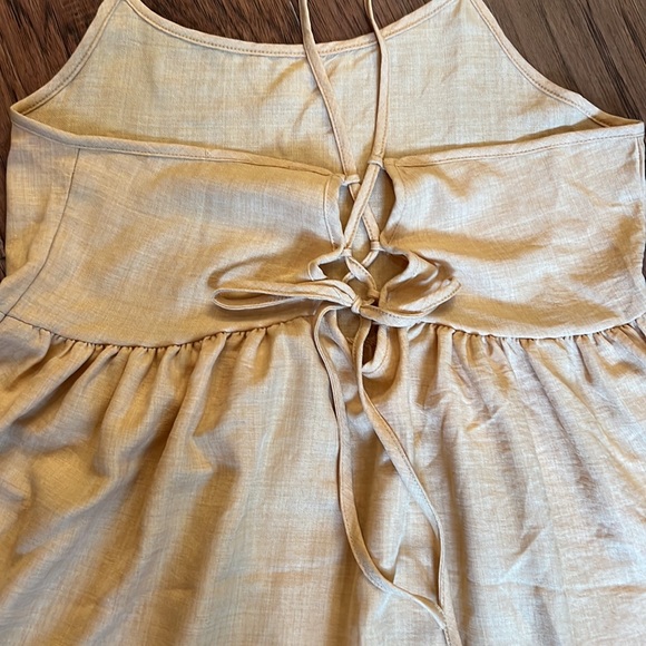 Pink blush tiered maternity dress - Picture 6 of 12